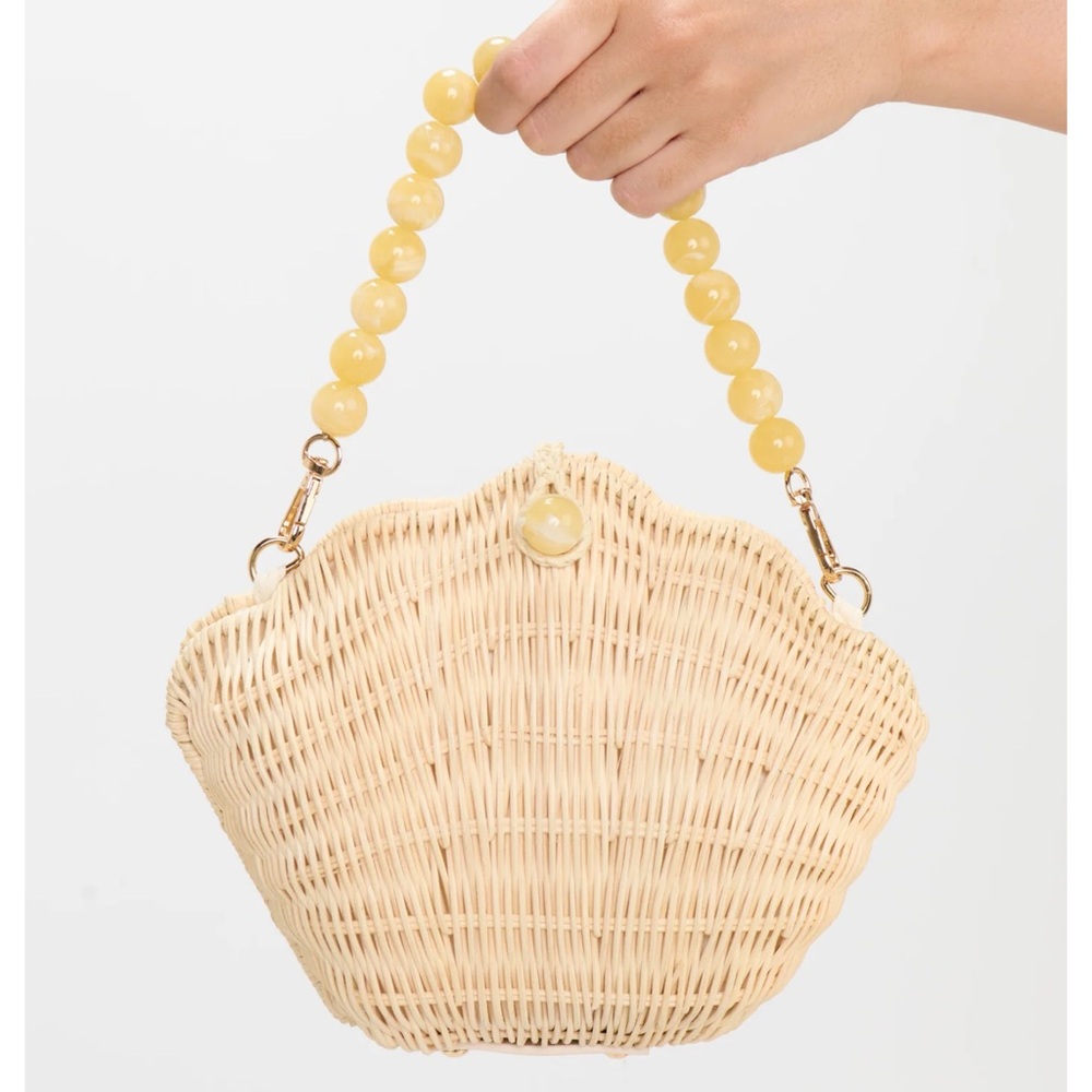 Corsica Shell Bag ~ Natural - brand : show me your Mumu